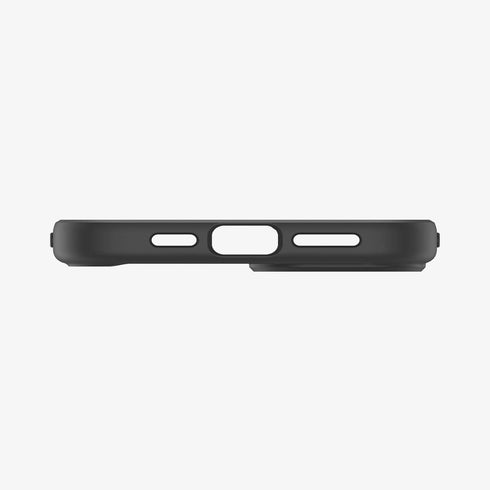 ACS07209 - iPhone 15 Series Ultra Hybrid Case in Natural Titanium showing the back